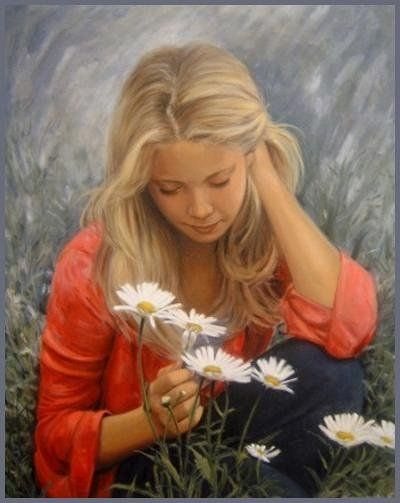 صورة فتاة مرسومة - صور متنوعة